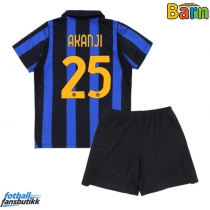 Inter Milan Manuel Akanji #25 Hjemmedraktsett Barn 2026-27 Kortermet (+ Korte bukser)